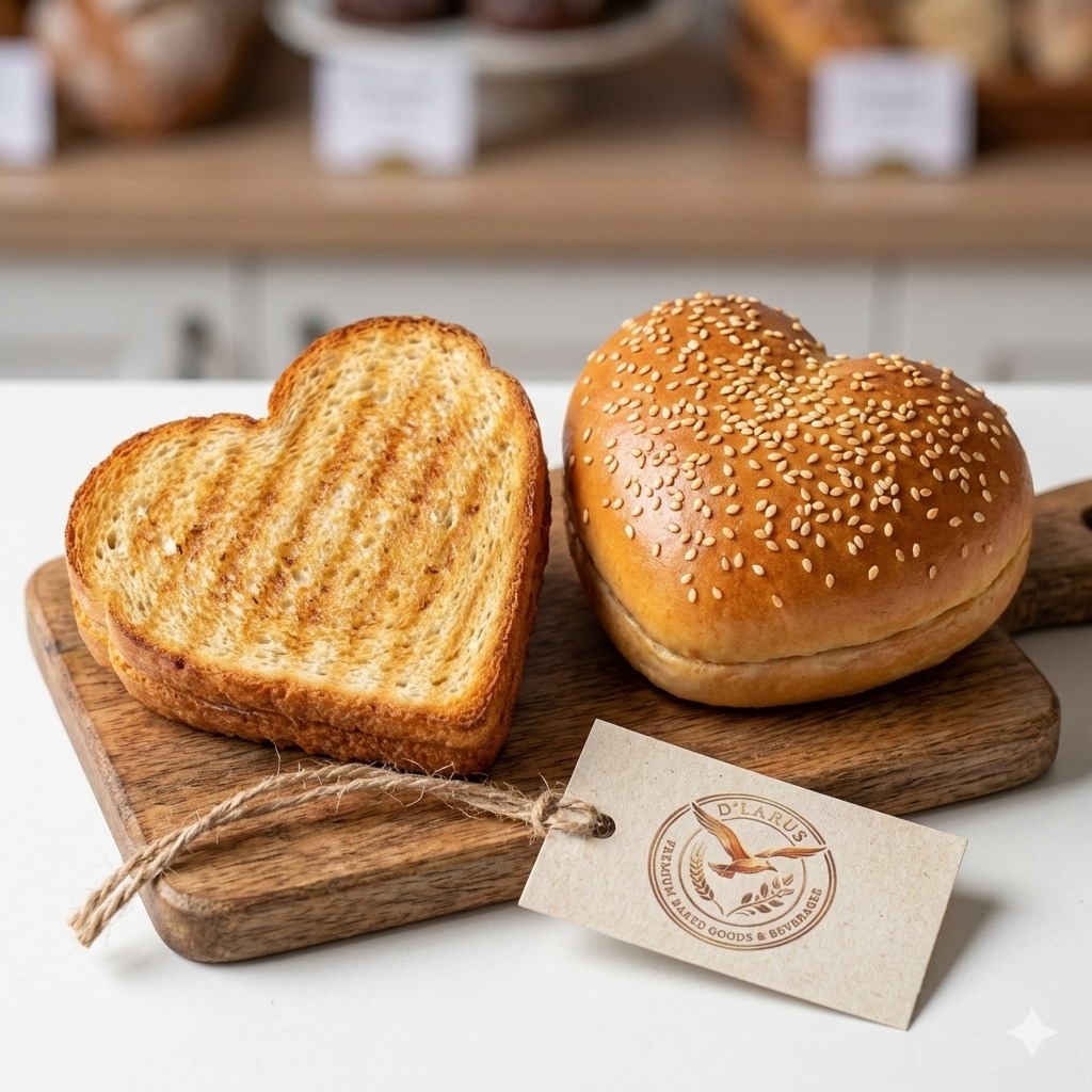 Heart-Shape Bakery Treats